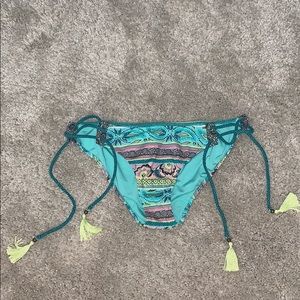 Shade & Shore Lace Up Bikini Bottoms